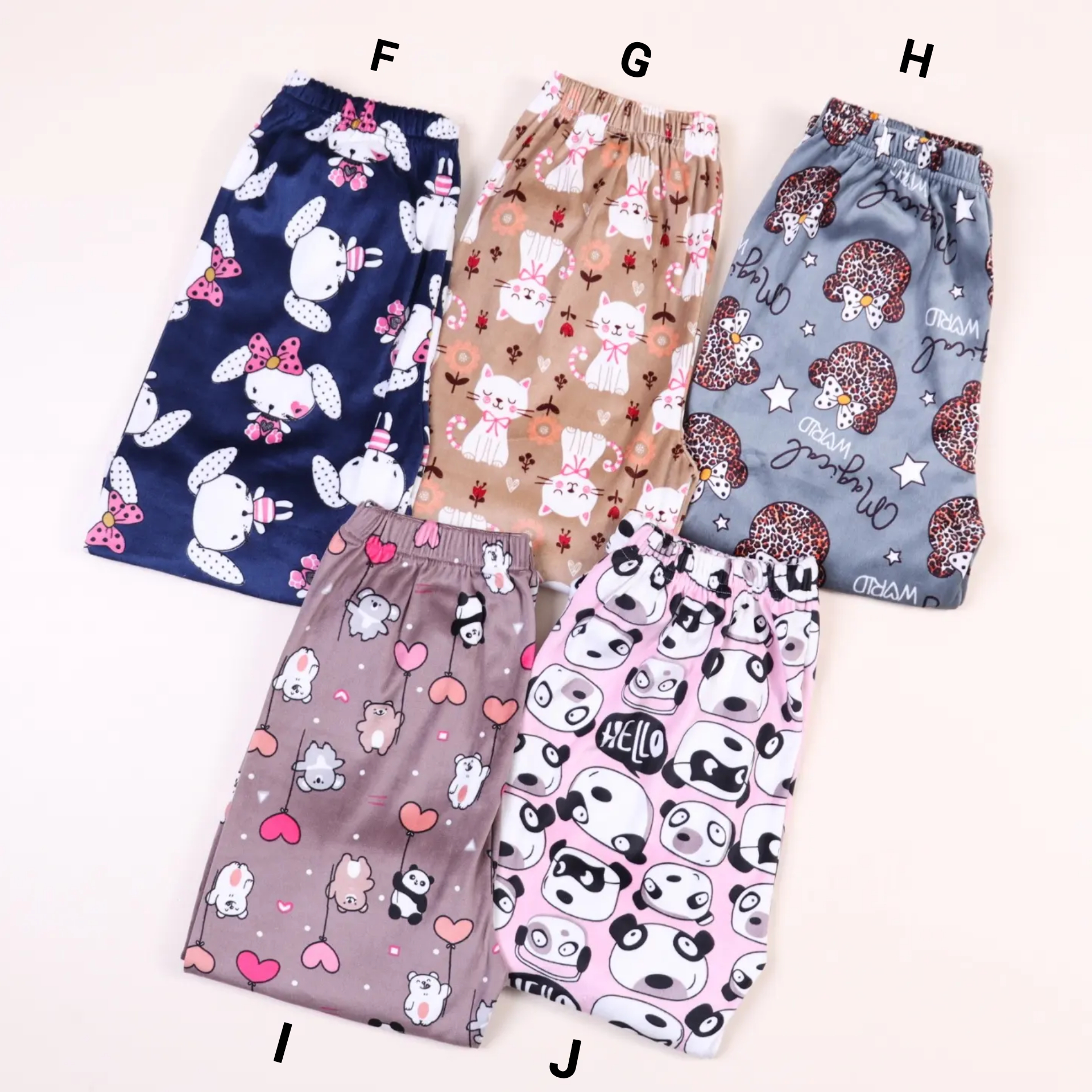 شلوار مخمل عروسکی